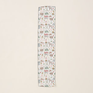 Canadian Doodles Chiffon Scarf