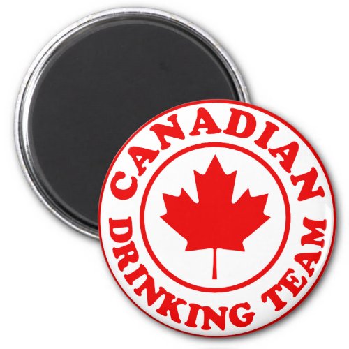 Canadian Drinking Team Magnet