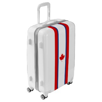 Canadian Duality Flag Luggage (medium) by Flagosity at Zazzle