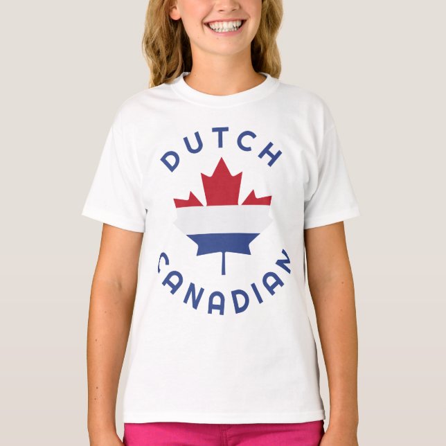 Canadian Dutch Roots  T-Shirt (Front)