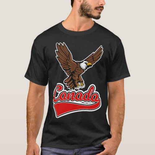 Canadian Eagle Logo T_Shirt