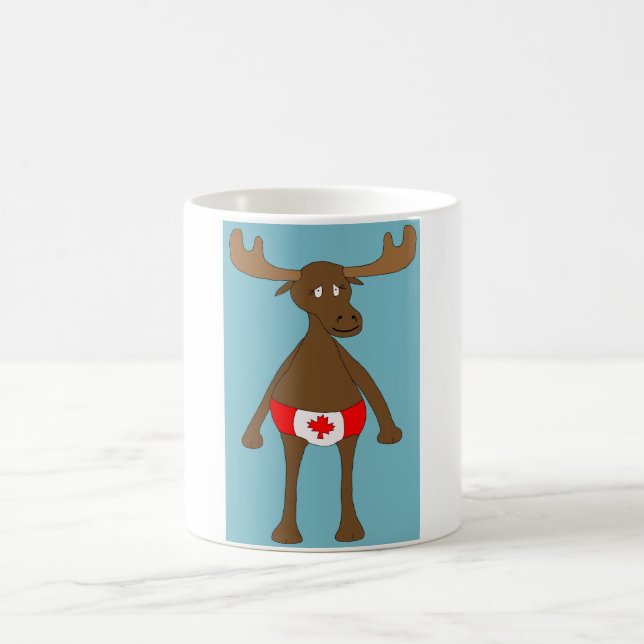 Canadian, Eh? Moose Coffee Mug (Center)