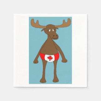 Canadian, Eh? Moose Napkins