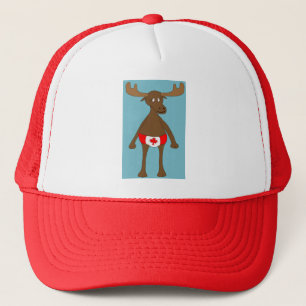 Canadian, Eh? Moose Trucker Hat