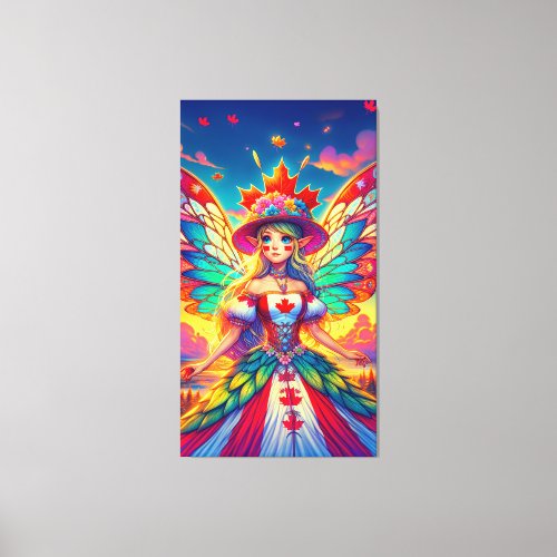 Canadian Fairy Canvas Print