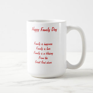 Canadian family Day Coffee Mug