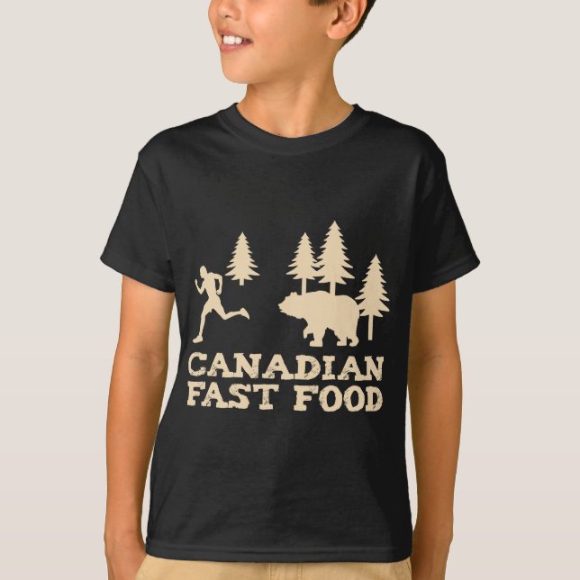 Canadian Fast Food T-Shirt (Front)