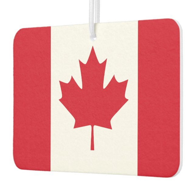 Canadian Flag Air Freshener (Left)