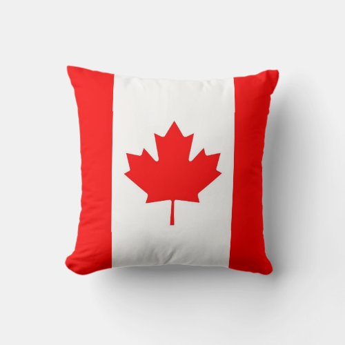 Canadian Flag American MoJo Pillow