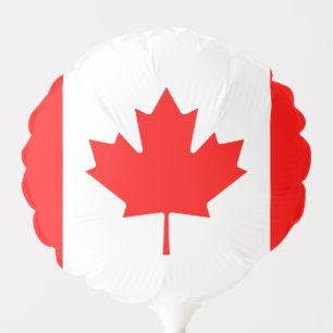 Canadian Flag balloon, patriotic, party, Canada Balloon