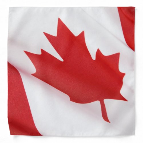 Canadian flag bandana