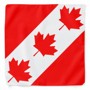 Canadian flag bandana   Canada Day maple leaf