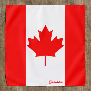Canadian Flag bandana, Canada fashion /sports Bandana