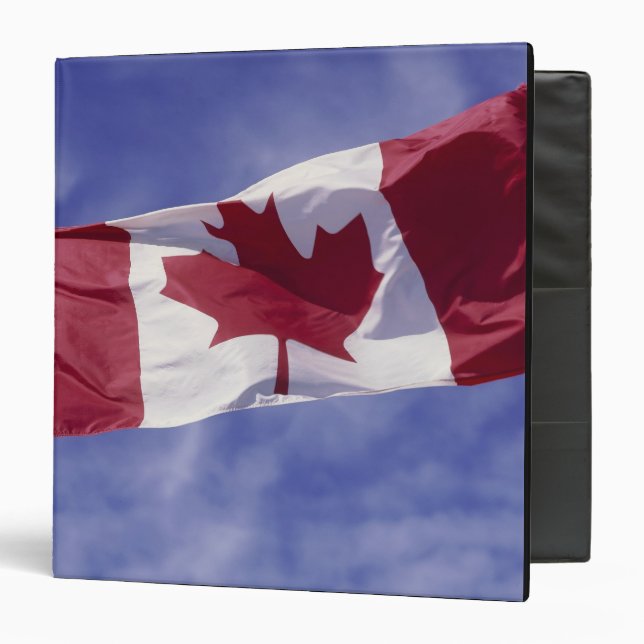 Canadian flag binder (Front/Inside)