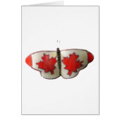 Canadian Flag Butterfly Design (Front)
