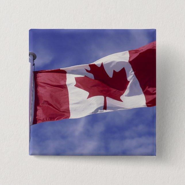 Canadian flag button (Front)