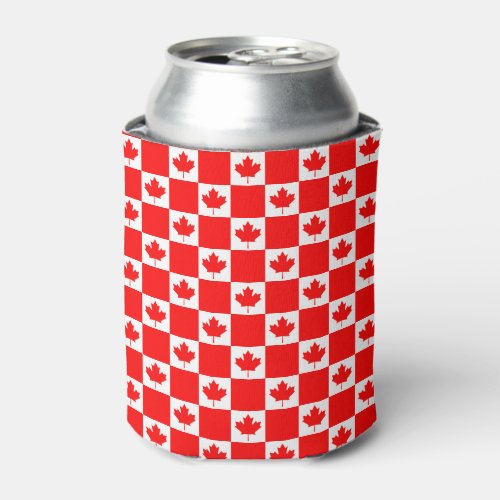 Canadian Flag can cooler for Canada Day party