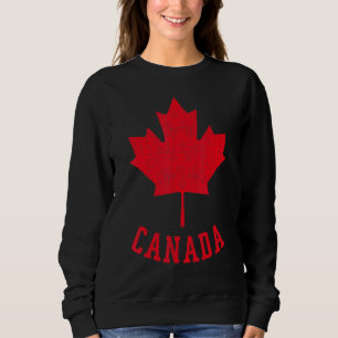 Canadian Flag  Canada Independece Maple Leaf Men W Sweatshirt