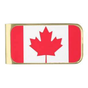 Canadian flag. CANADA. Money Clip
