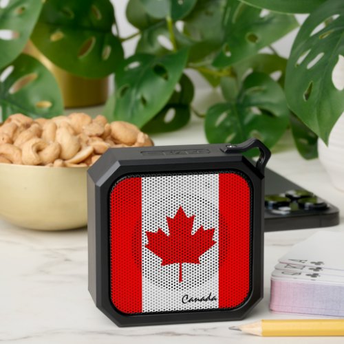 Canadian Flag Canada patriots  sports fan Bluetooth Speaker