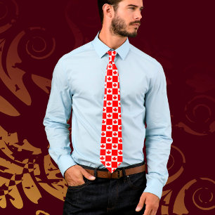 Canadian Flag & Canada travel, business /sports Ne Neck Tie