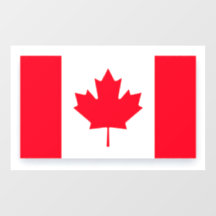 Canadian flag. CANADA.