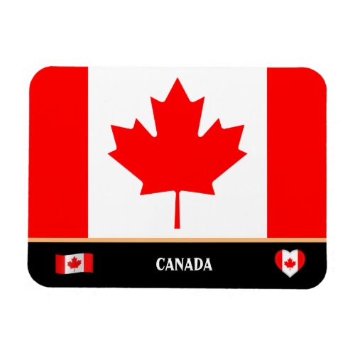 Canadian Flag  Canadian country travel  Canada Magnet