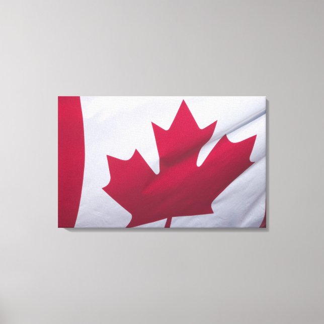 Canadian Flag. Canvas Print (Front)