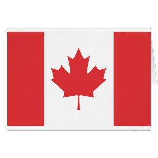 Canadian Flag Cards