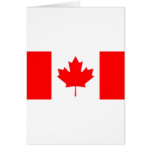 Canadian Flag Cards (Front)