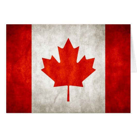 Canadian Flag Cards (Front Horizontal)