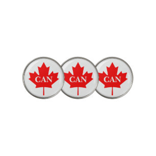 Canadian flag custom golf ball marker coins gift