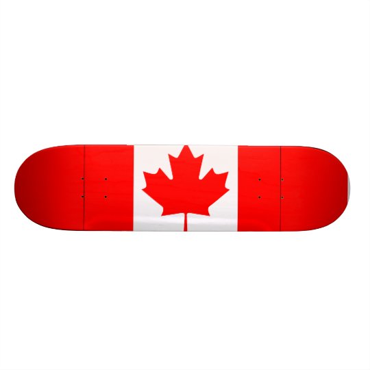 Canadian Flag Design Skateboard | Zazzle.com