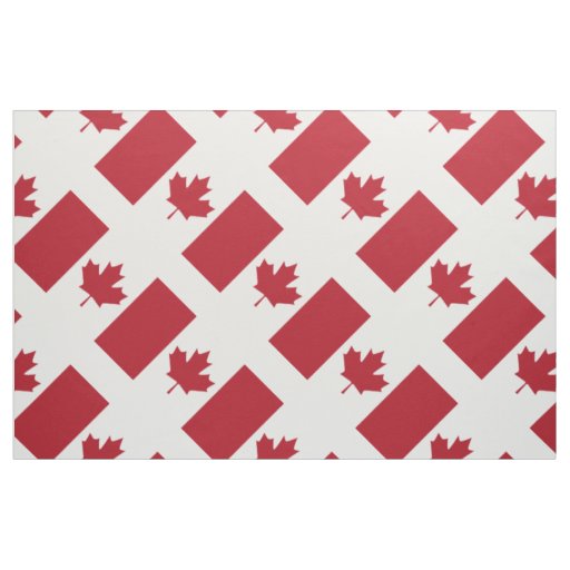 Canadian Flag Fabric