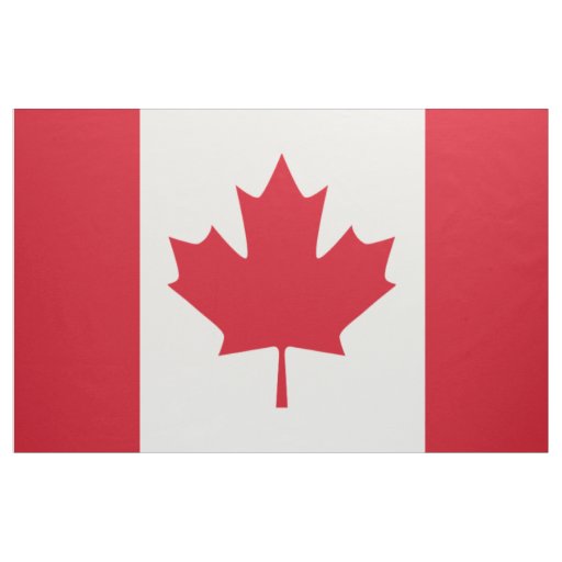 Canadian Flag Fabric