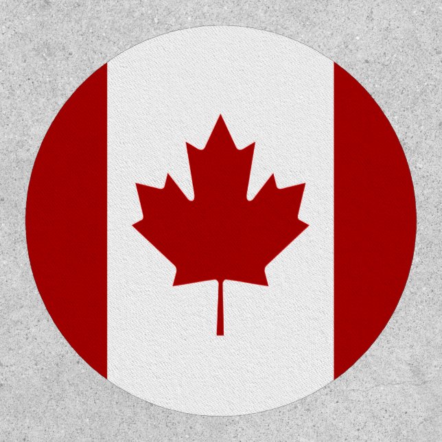 Canadian Flag, Flag of Canada Patch (Front)