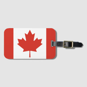 Canadian Flag for Canada Lovers Luggage Tag