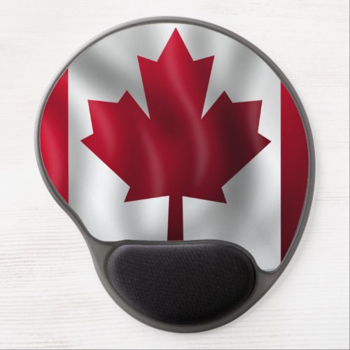 Canadian Flag Gel Mouse Pad