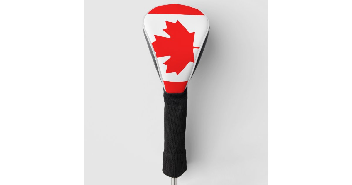 Canadian Flag Golf Head Cover Zazzle