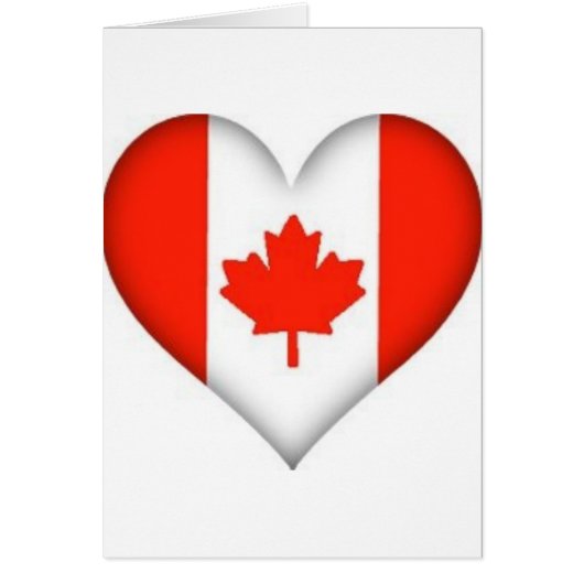 canadian flag heart design (Front)