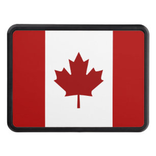 Canadian flag hitch cover