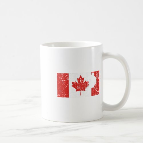 Canadian Flag _ Ice Hockey  Coffee Mug