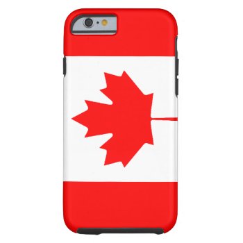 Canadian Flag Iphone 6 Case by StillImages at Zazzle