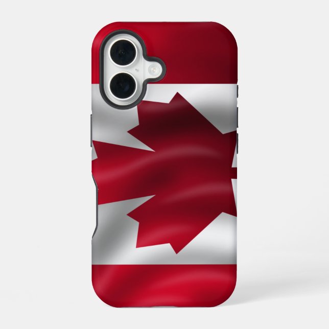 Canadian Flag Iphone Case (Back)