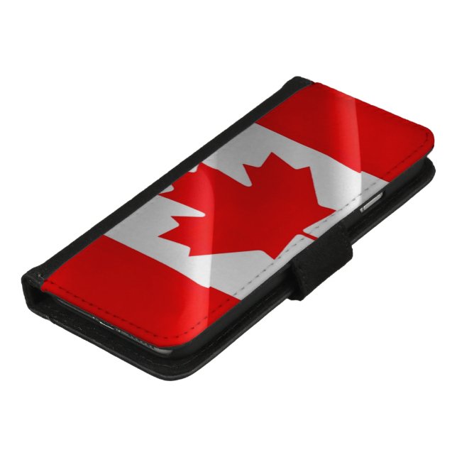 Canadian flag - iPhone wallet case (Bottom)