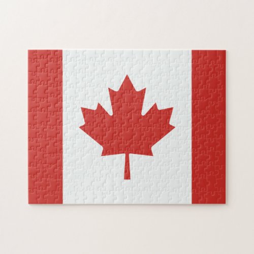 Canadian Flag Jigsaw Puzzle
