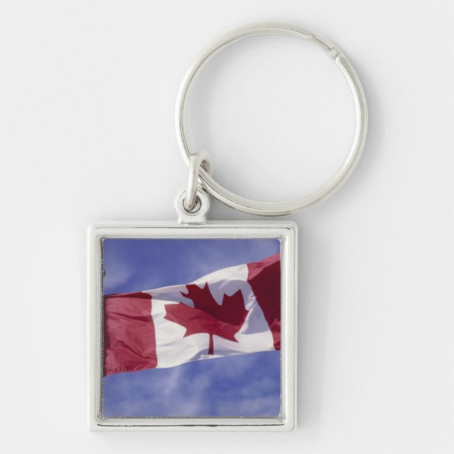Canadian flag keychain (Front)