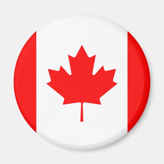 Canadian Flag Magnet (Front)
