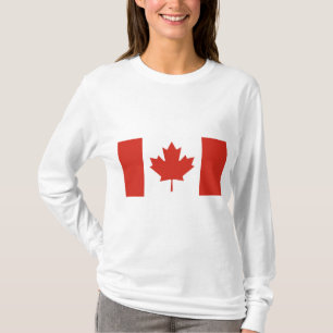 Canadian Flag (Maple Leaf) (Canada) T-Shirt
