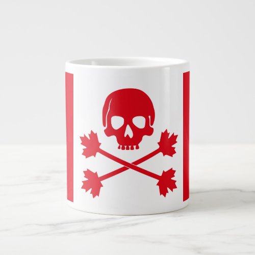 Canadian Flag Modified For Rad Techs Large Coffee Mug